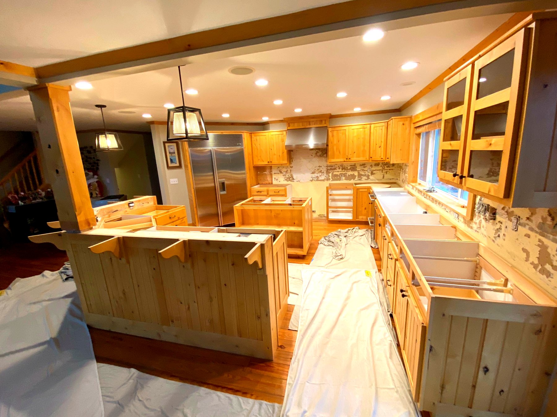 Custom stone countertop project