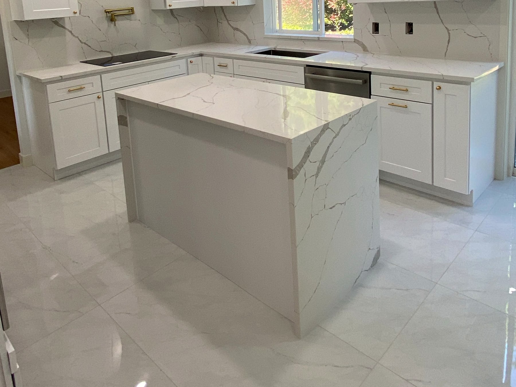 Custom stone countertop project