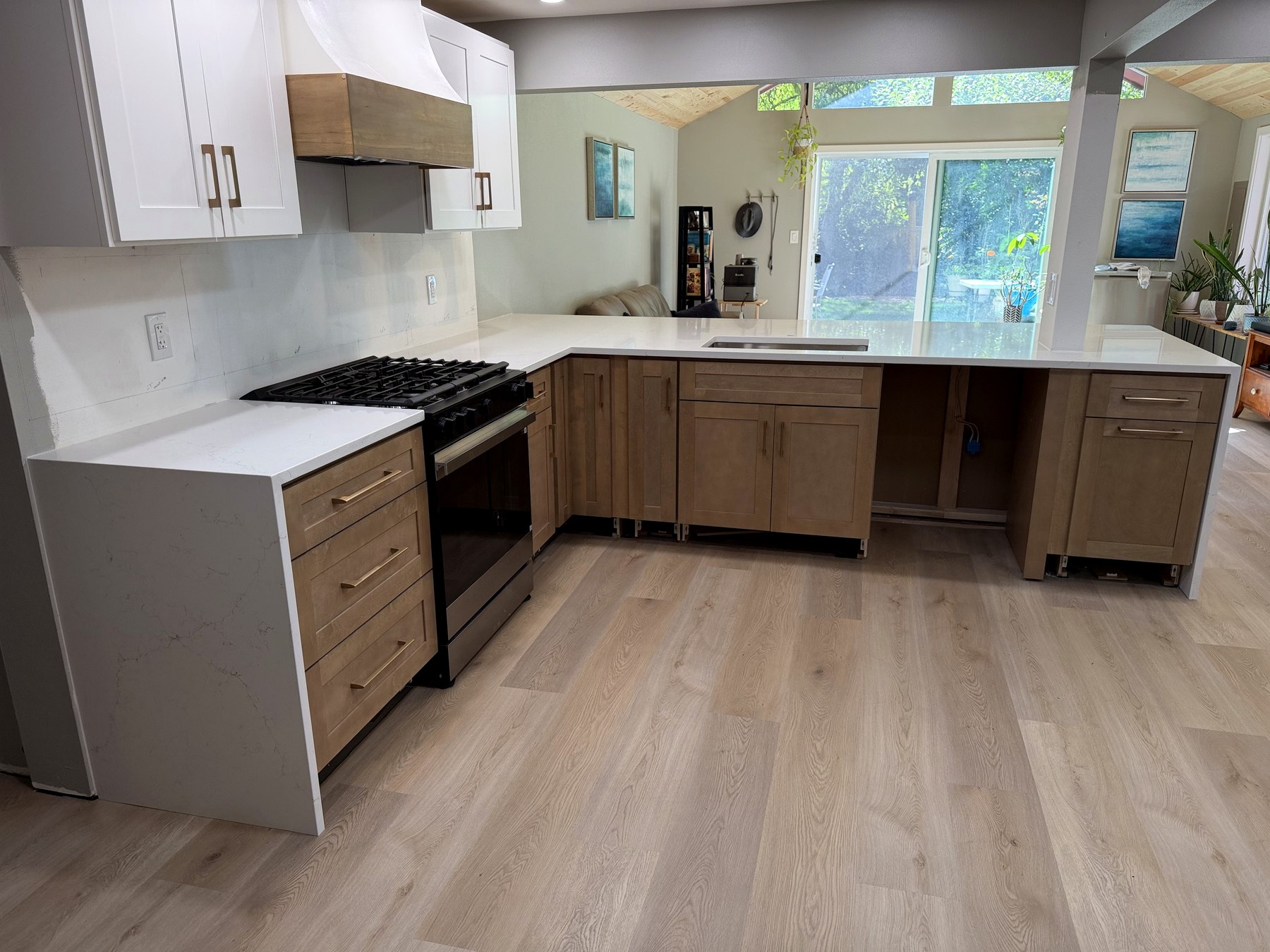 Custom stone countertop project